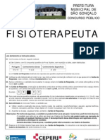 Fisioterapeuta sAo gonçalo