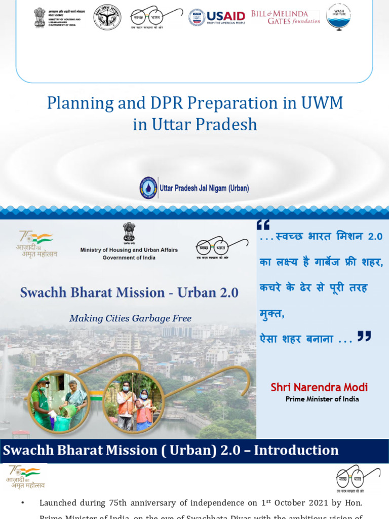Gujarat Urban Development Mission Overview | PDF | Sanitation | Water