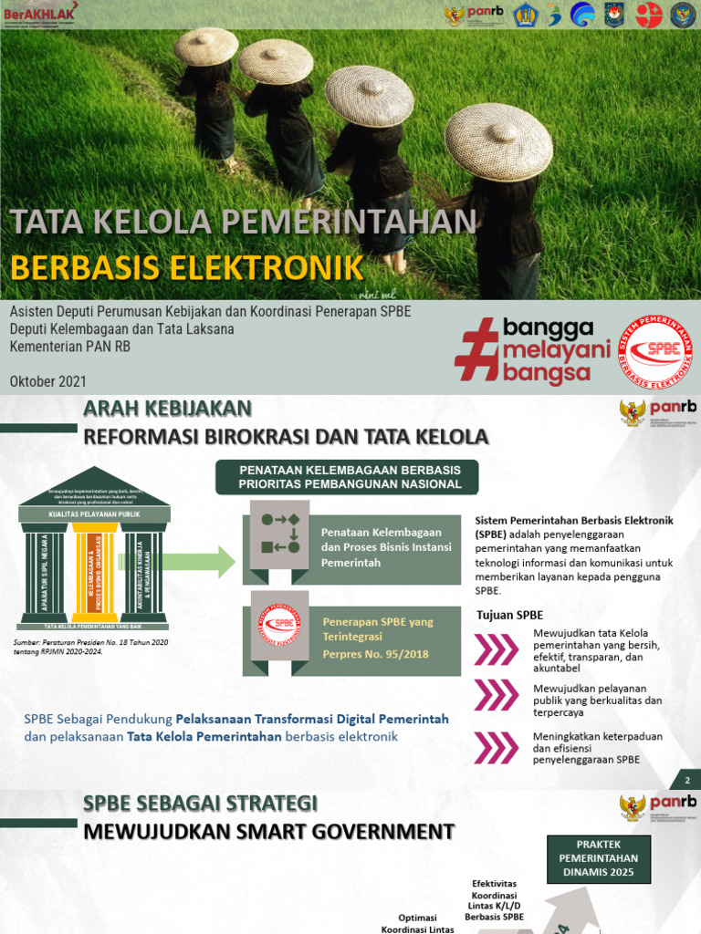 Tata Kelola SPBE untuk Smart Government | PDF