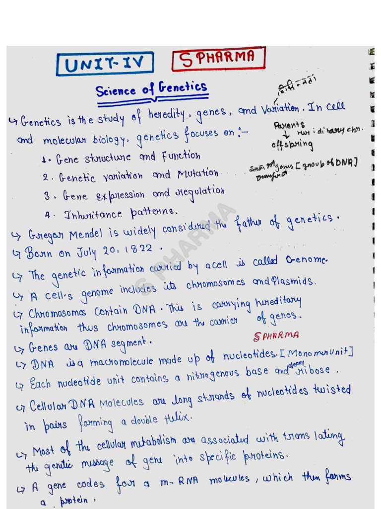 S Pharma: Free Video Lectures & Notes | PDF | Biology | Life Sciences