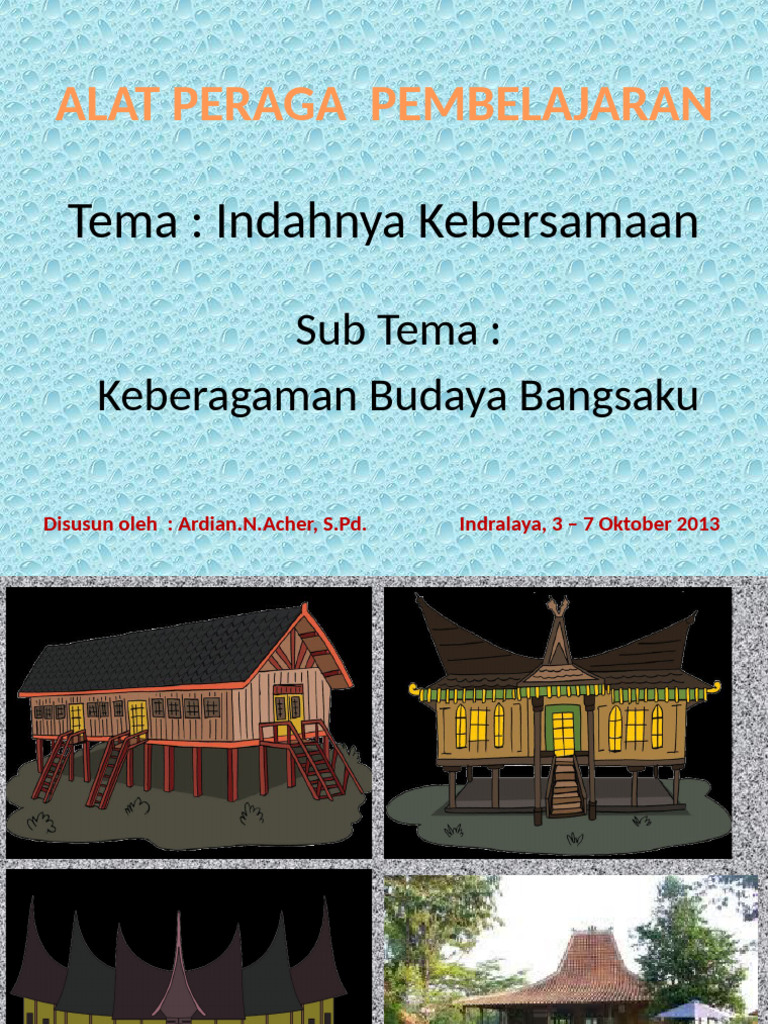 Contoh Media Tematik Tema 1 Pblj 2 | PDF