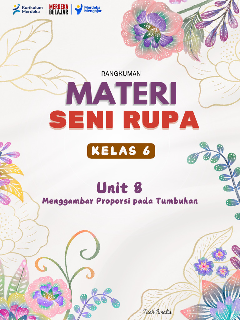 Ragam Hias Tumbuhan: Proporsi dan Motif | PDF