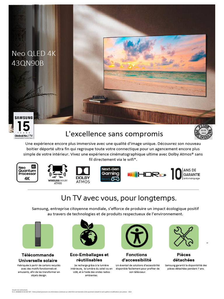 TV Neo QLED 4K 43