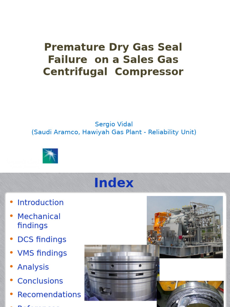 Premature Failure of Gas Seal in Compressor | PDF | Bearing (Mechanical ...
