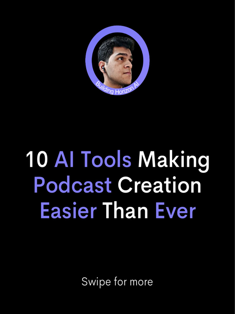 AI Tools for Effortless Podcast Creation | PDF | Podcast | Computing