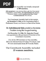 Original Manuscript of India's Constitution | PDF