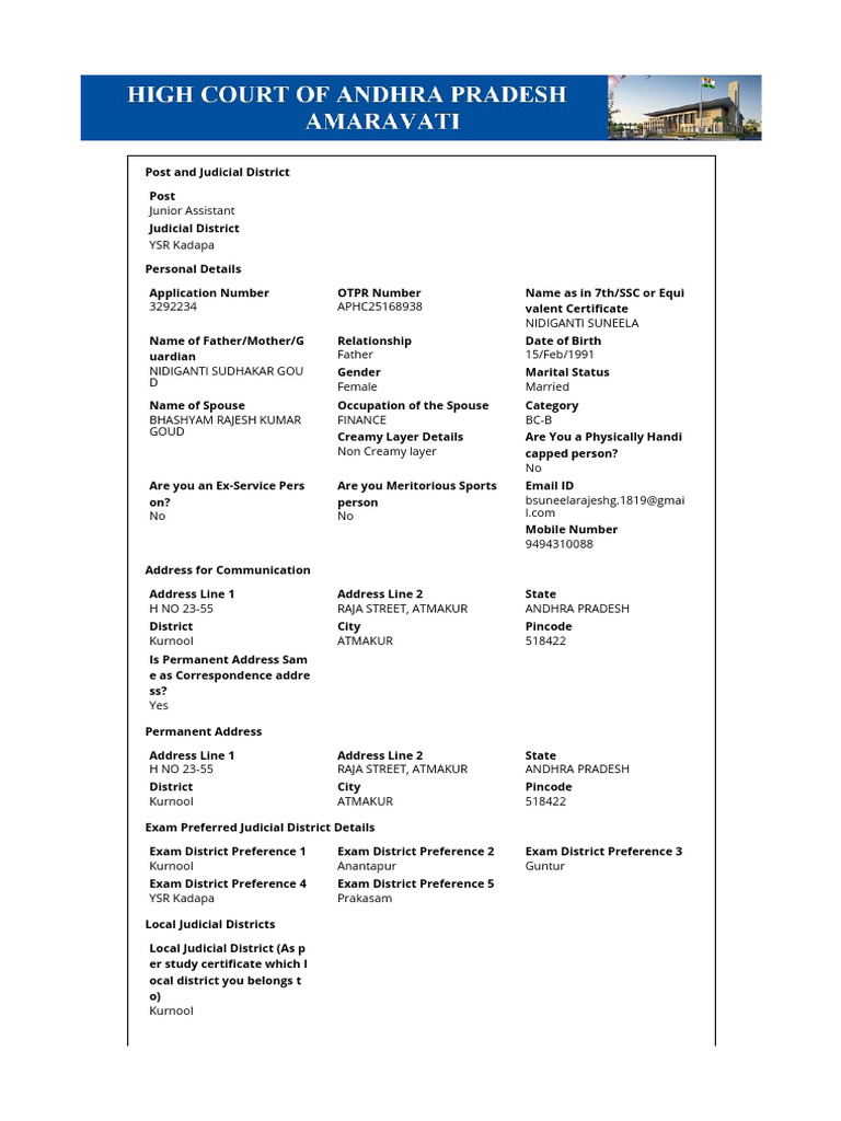 SUNEELA - APHC Services 2024 Application | PDF