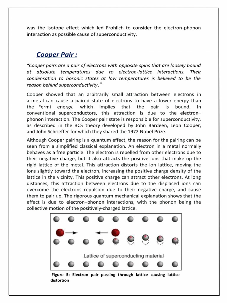 Pradip Singha, BCS THEORY OF SUPERCONDUCTIVITY | PDF