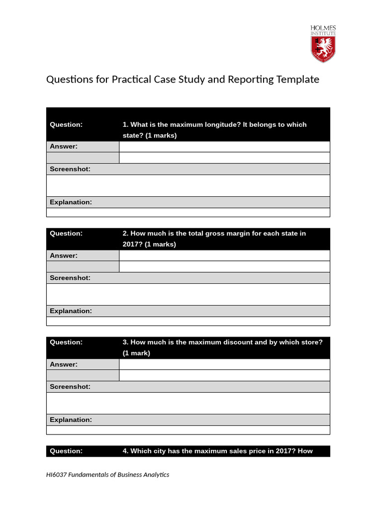 HI6037 Assignment Template | PDF