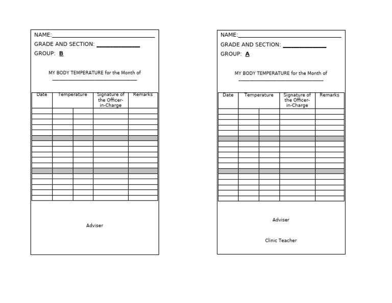 Health Card | PDF