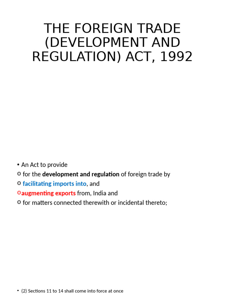 Fta - Preliminary | PDF | Common Law | Government