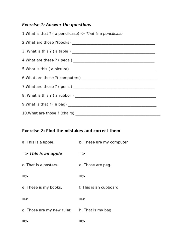 English Grammar Exercises for Beginners | PDF | Chess Openings | Chess