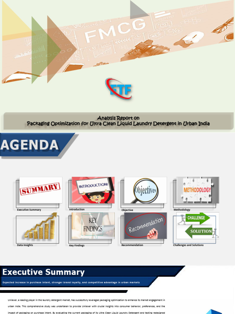 FTF Research_FMCG Detergent Packaging_Sample Report | PDF | Brand ...