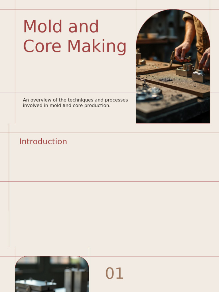 Mold and Core Making | PDF | Casting | Secondary Sector Of The Economy