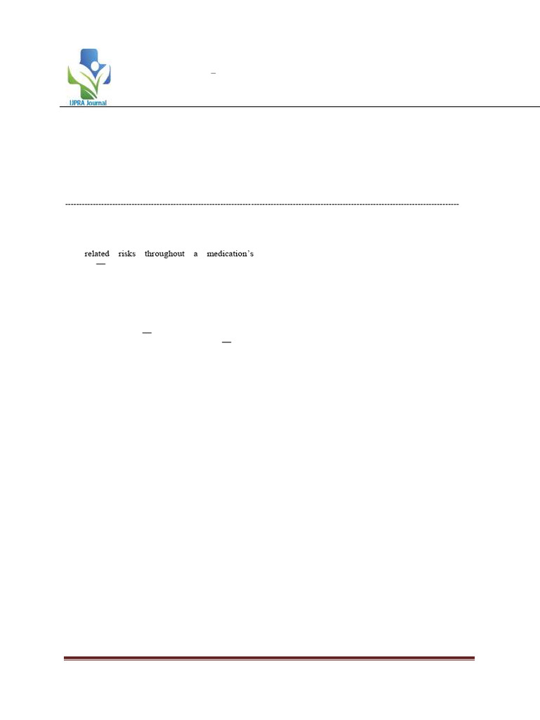 Pharmacovigilance Approach To Safety Data Generation | PDF ...