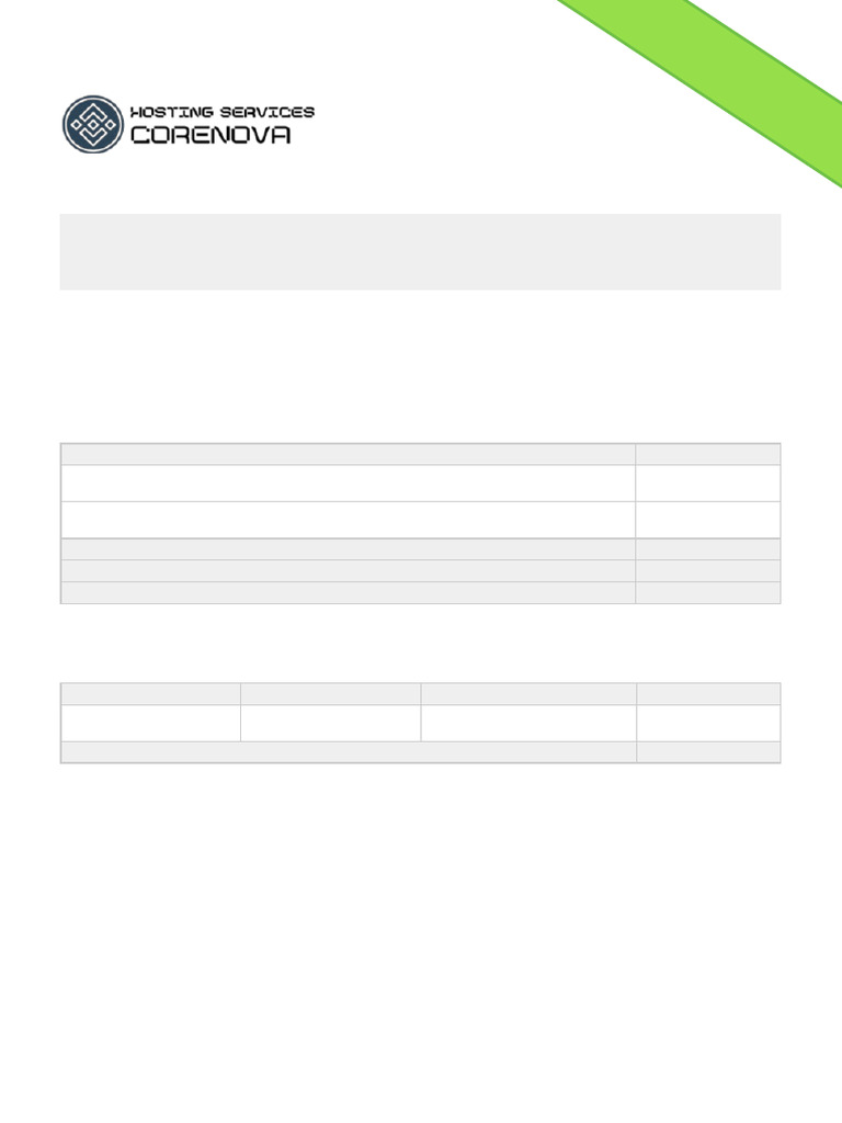 Invoice #1653 for Cloud Compute Service | PDF