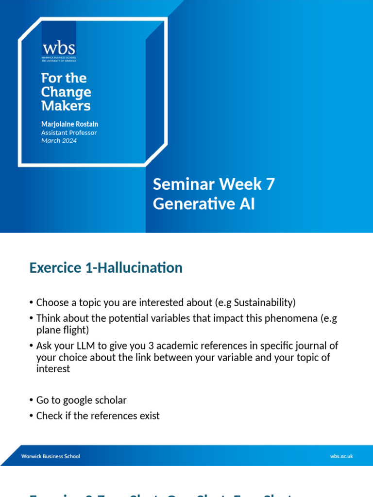 Gen AI Workshop | PDF