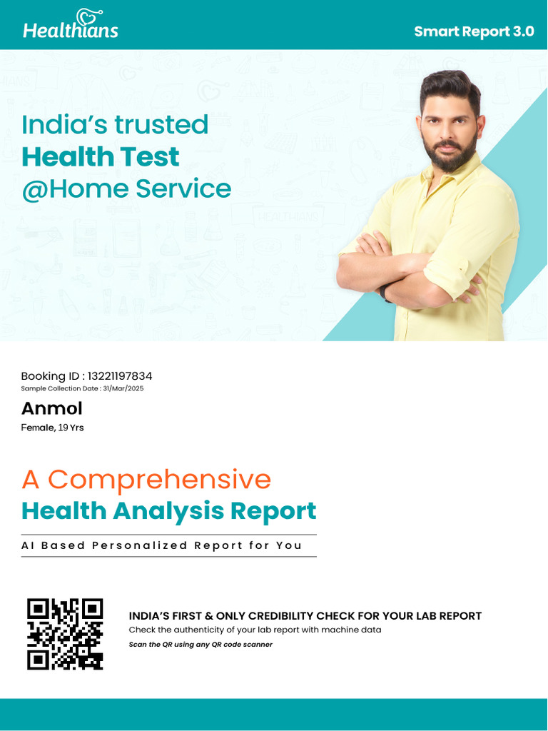 Anmol Lab Health Report Summary | PDF | Creatinine | Kidney
