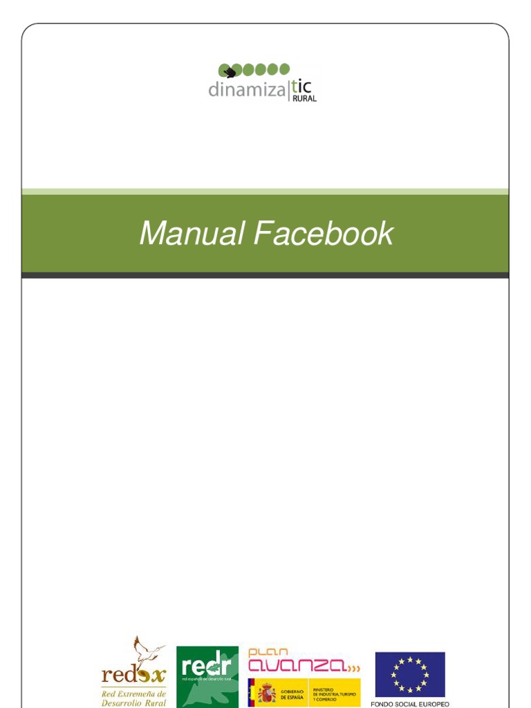 Manual FaceBook | PDF | Facebook | Tecnología de información y ...