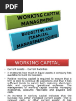 Working Capital Management (BCM)