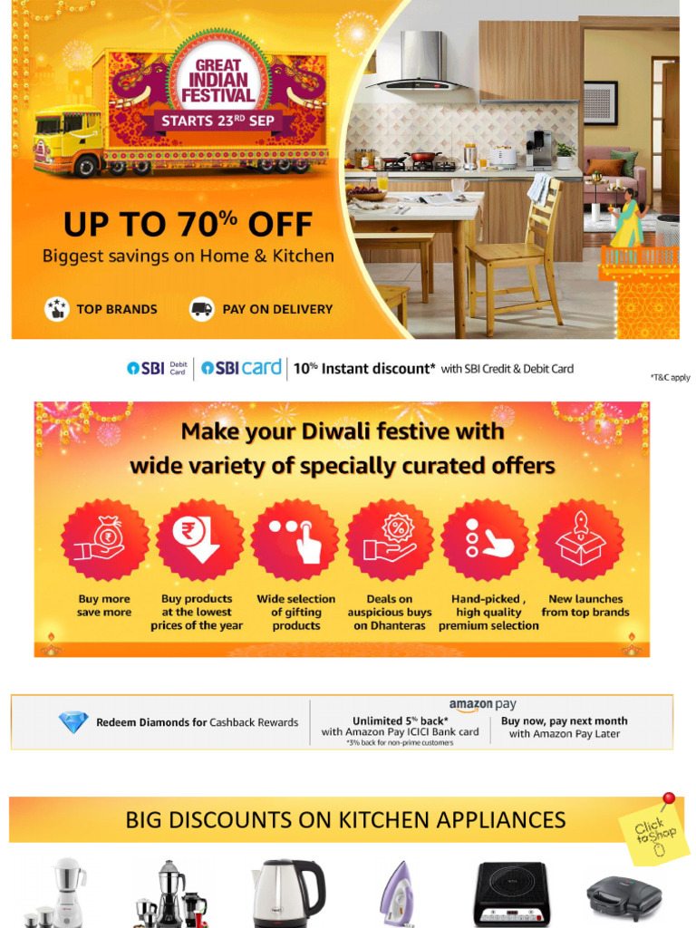 Big Discounts on Kitchen Appliances | PDF | Kitchen Stove | Cookware ...