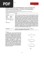 Download Isolation Purification and Identification of Curcuminoids by NguyenVan Han SN87117210 doc pdf