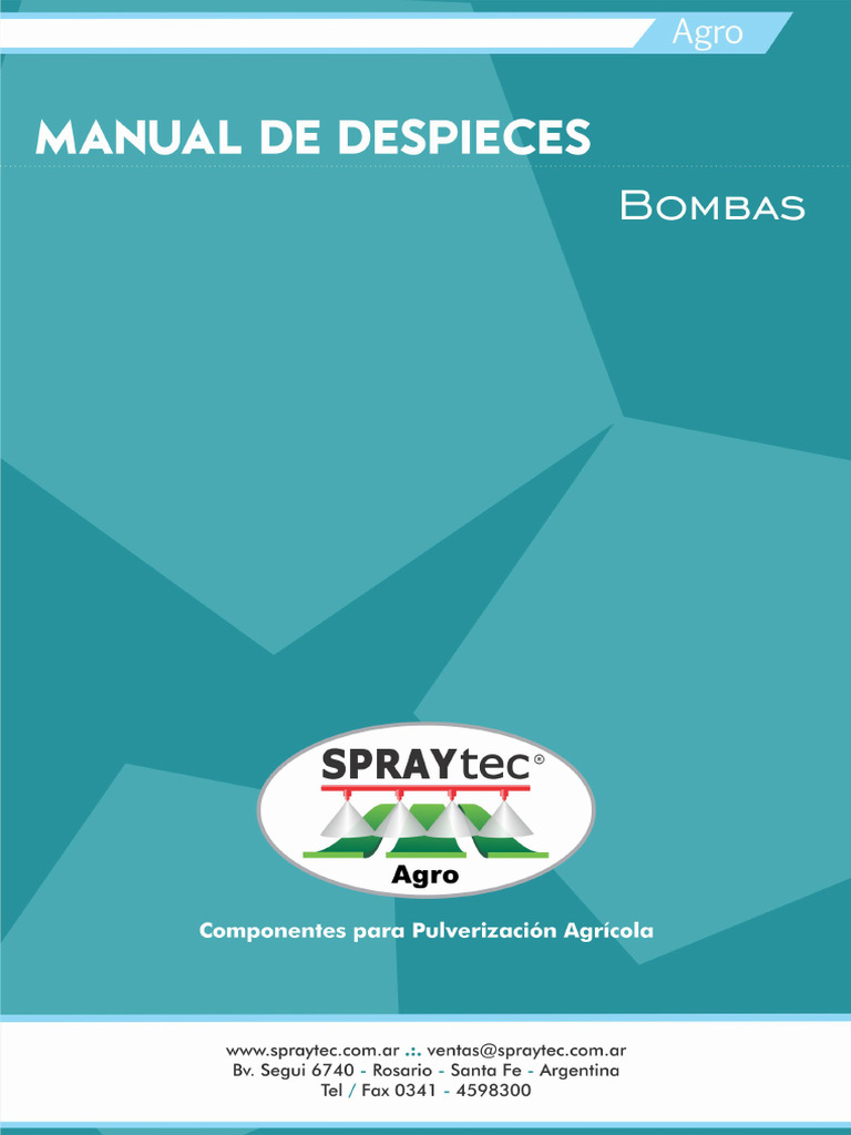 Manual de Despieces Spraytec | PDF