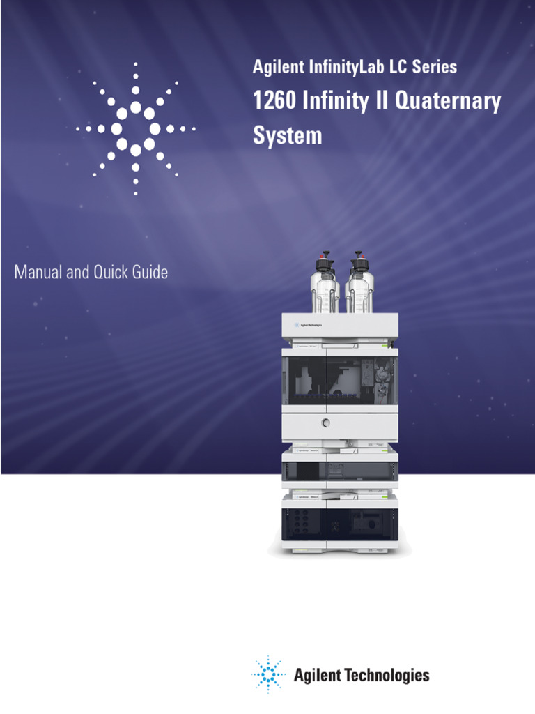 Agilent 1260 Infinity II LC System With MWD Manual - Marshall ...