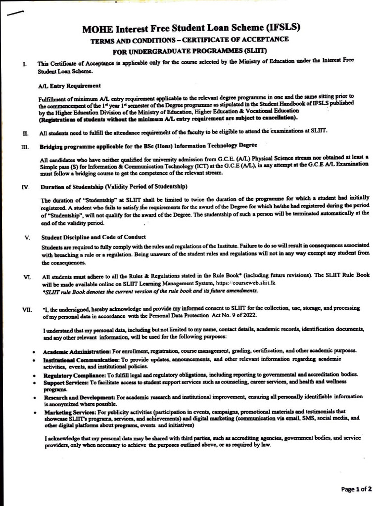 Terms & Condition | PDF