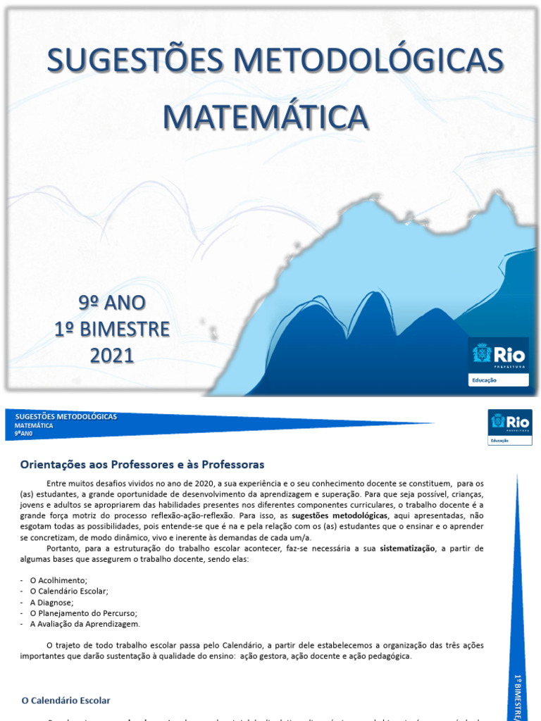 Manualdo Professor 9 Ano Matematica | PDF | Equações | Aprendizado
