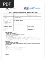 MCQ Question Paper Template | PDF | Multiple Choice | Evaluation Methods