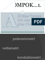 Potensiometri Voltametri Konduktometri