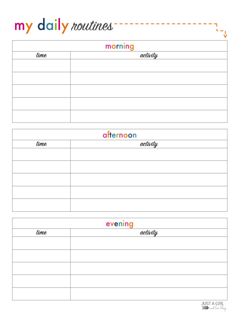 My Daily Routines | PDF