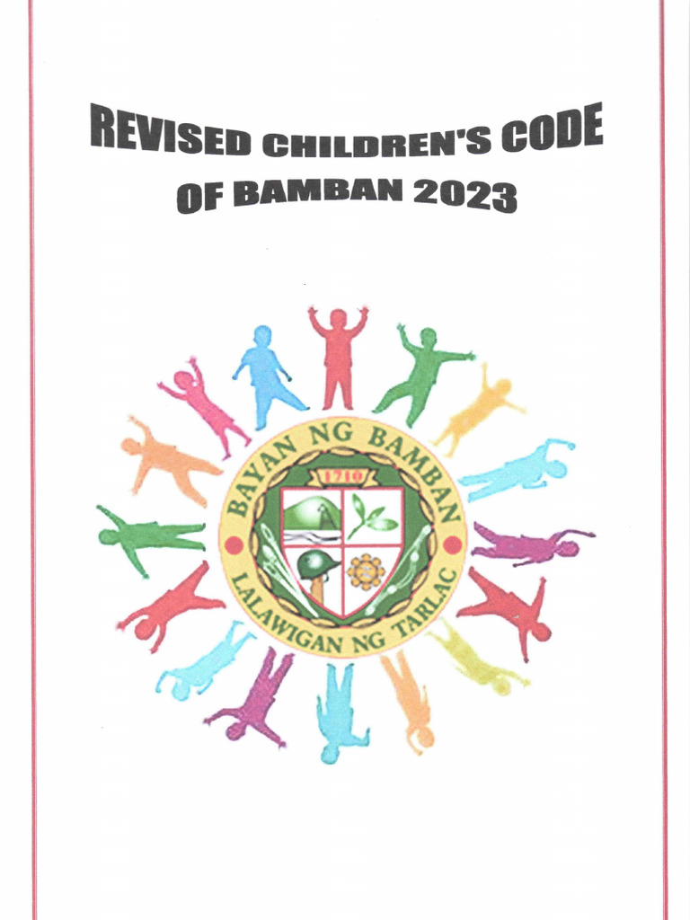 Revised or Updated Children's Code | PDF