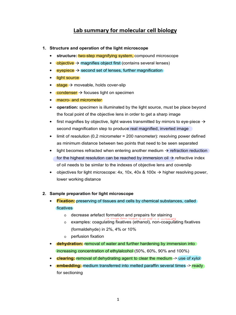 Molecular Cell Biology Lab Techniques | PDF | Gel Electrophoresis | Plasmid