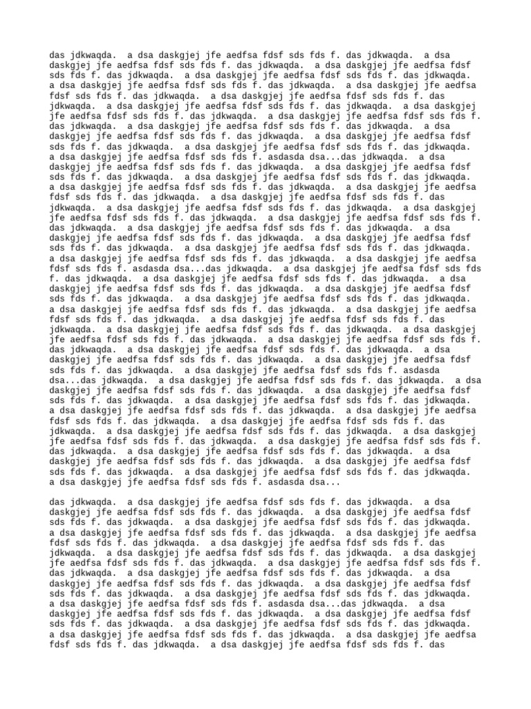 Dsadas | PDF