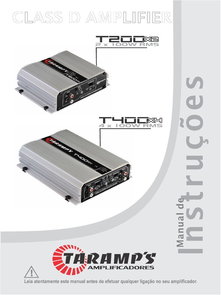 Manual Taramp's T400 | PDF