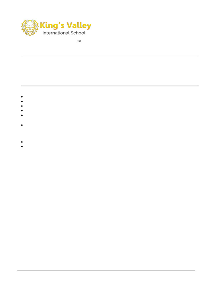 IGCSE Paper 3 ICT Structure | PDF | Html | Spreadsheet