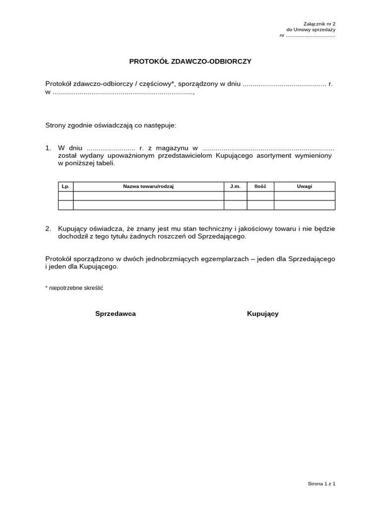032 Protokol | PDF