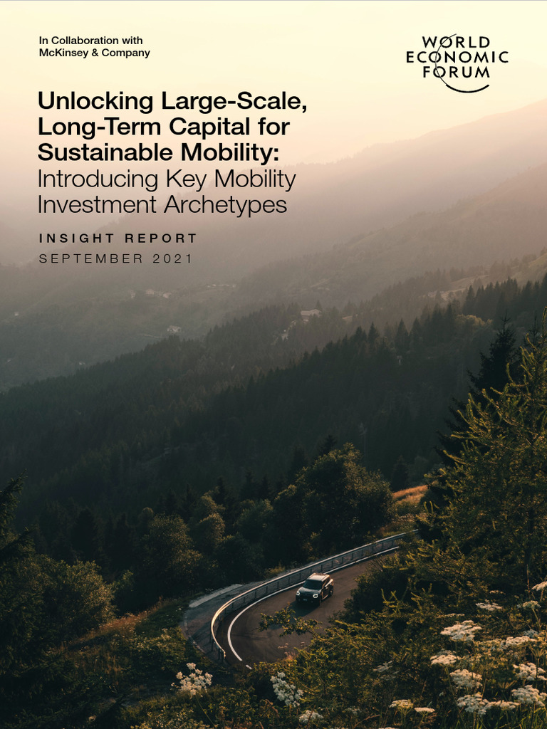 WEF Unlocking Large Scale Long Term Capital For Sustainable Mobility ...