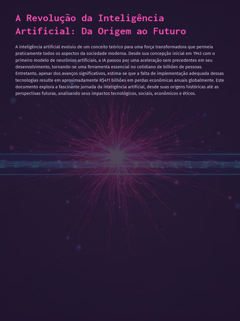 Evolução da Inteligência Artificial | PDF | Inteligência artificial ...