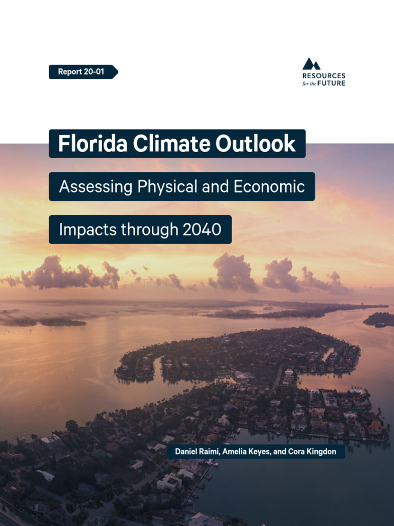 Florida Climate Change Impacts 2040 | PDF | Sea Level Rise | Flood