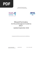 Wound Care Formulary | PDF | Wound | Infection