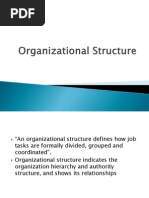 Organizational Structure