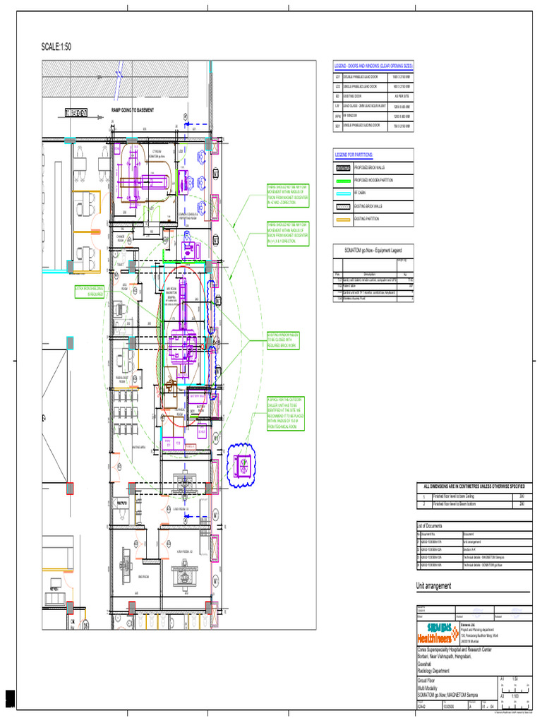 Siemens MRI Room Layout Specifications | PDF | Medical Imaging | Imaging