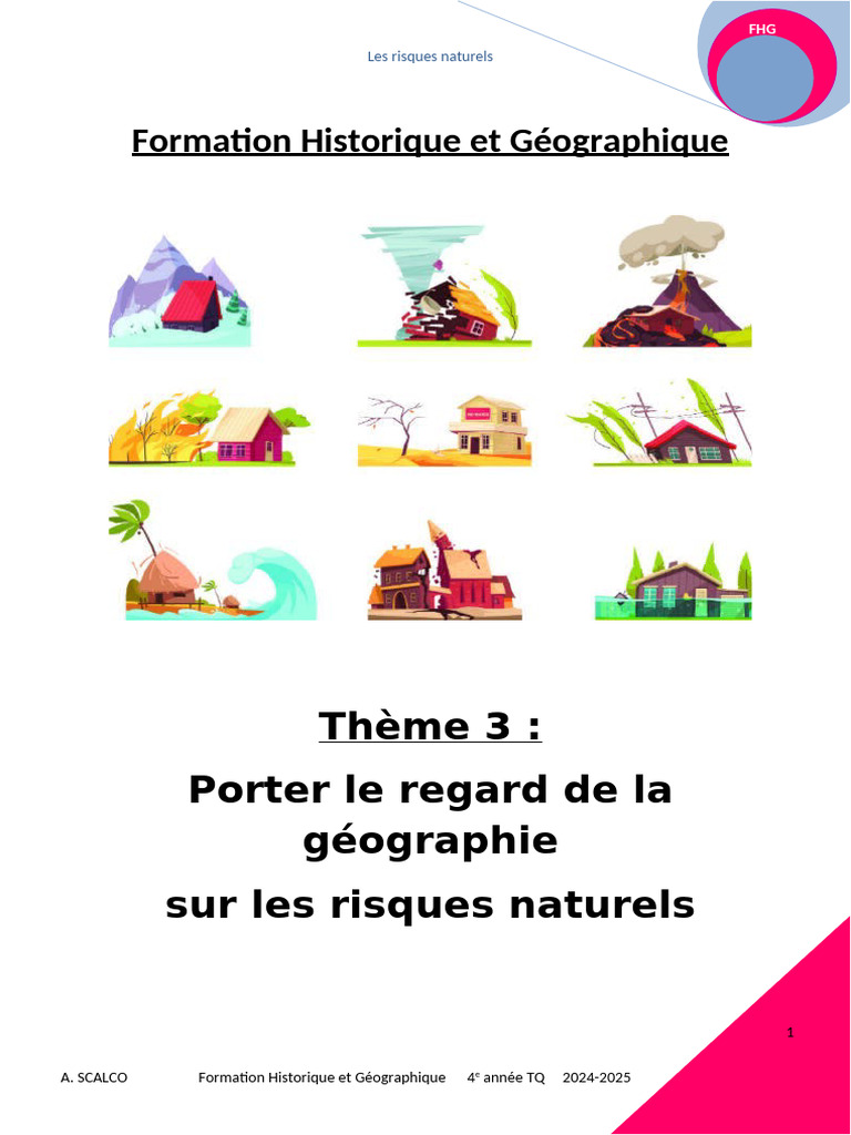 Géographie des Risques Naturels | PDF | Tremblements de terre ...
