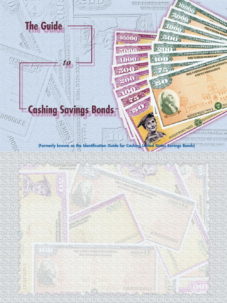 Cashing Savings Bonds: Identification Guide | PDF | Death Certificate ...