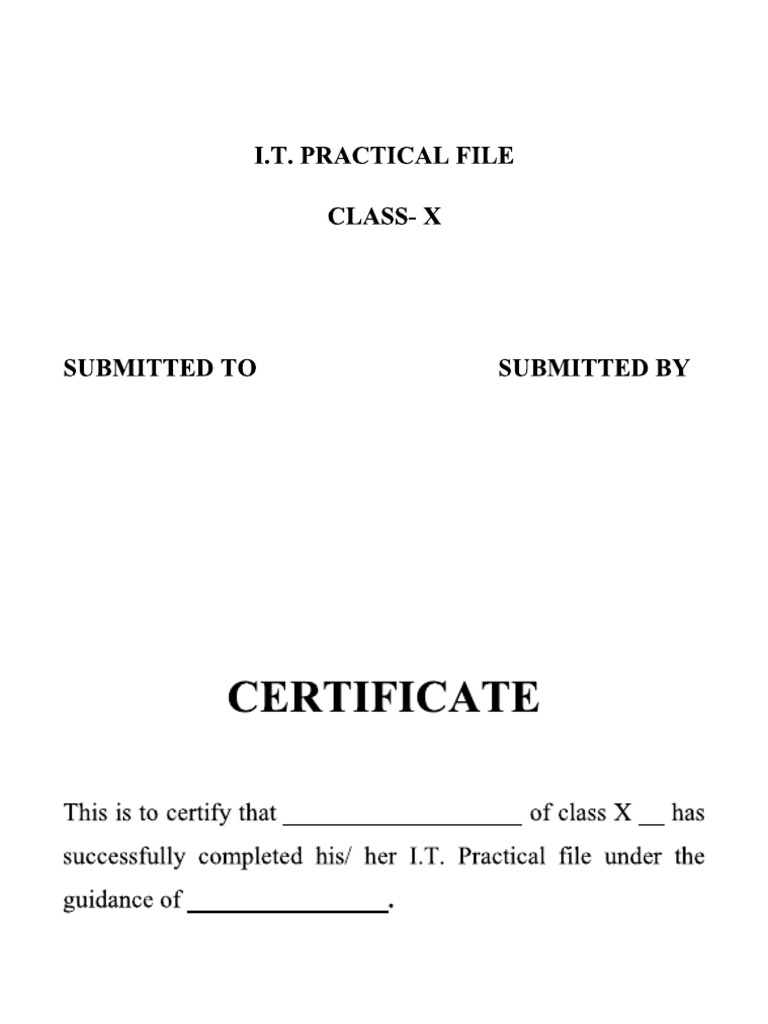 Practical File | PDF