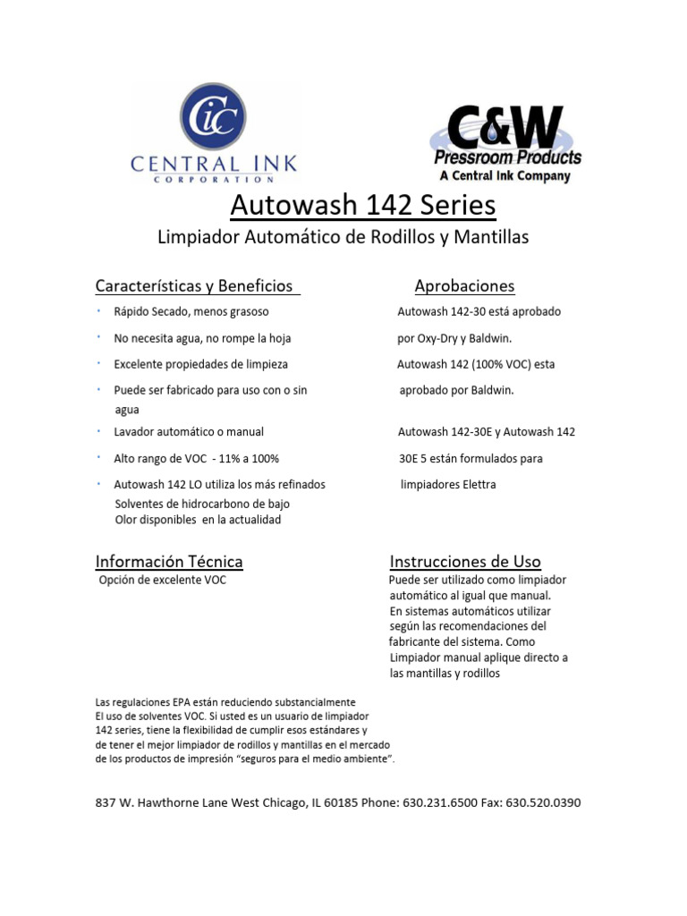 Autowash 142 Series S | PDF