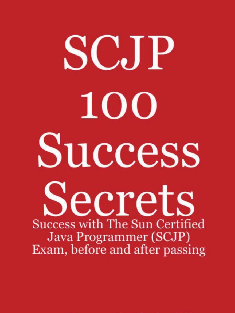 SCJP | PDF | Java (Programming Language) | Test (Assessment)